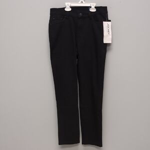 NWT Jockey Women's Black Denim Jeans Size 2